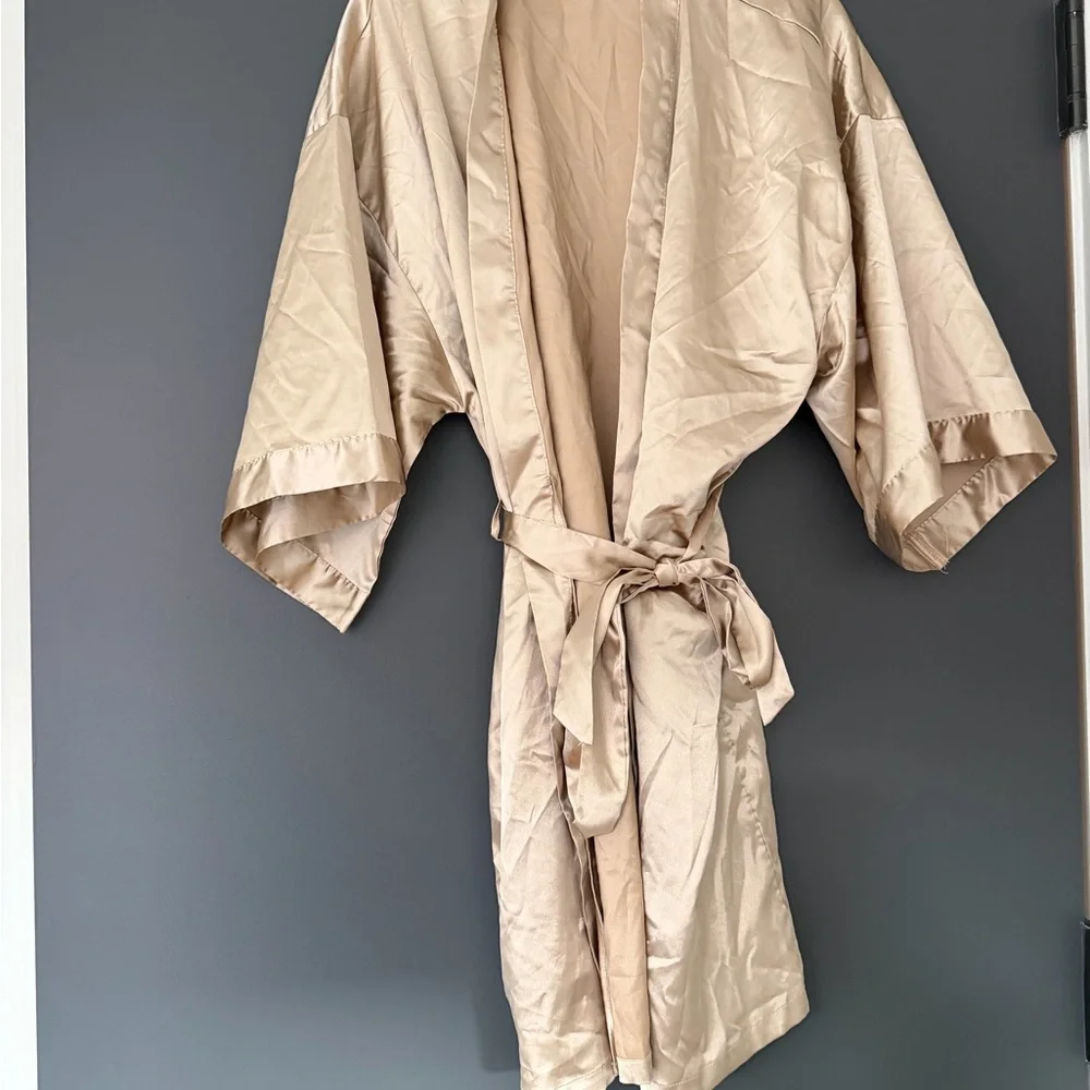 Turquaz Gold Robe
